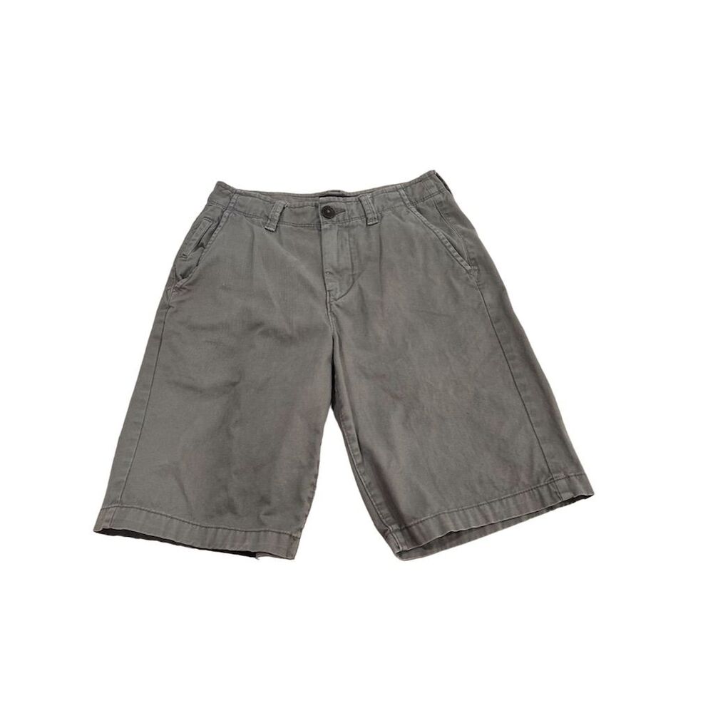 American Eagle Outfitters Men's Cargo Longboard Shorts Size 28 Gray Casual